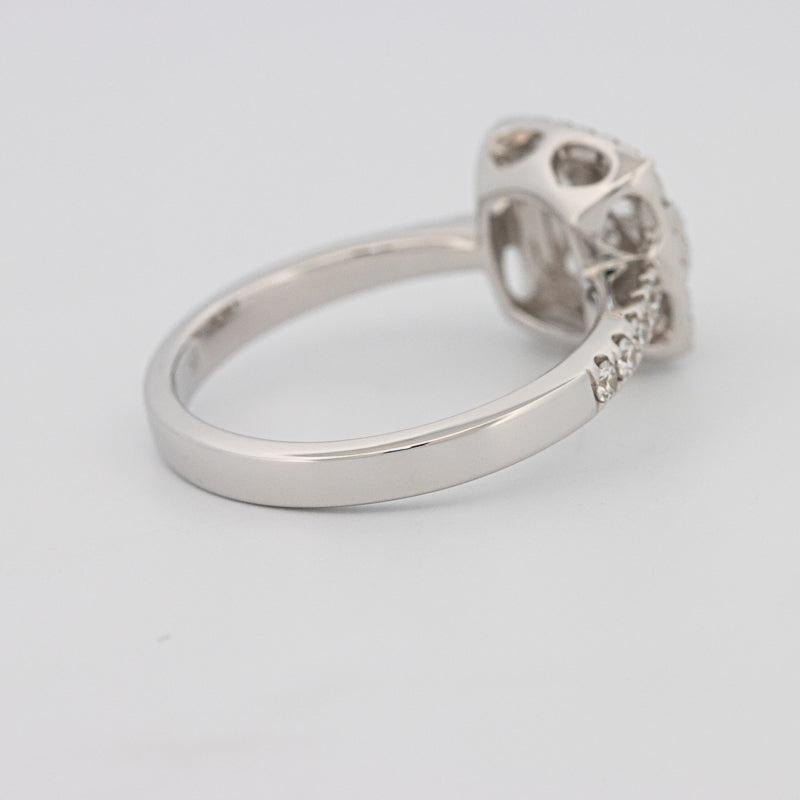 Invisible Square Halo Diamond Ring - ZIZOV DIAMONDS