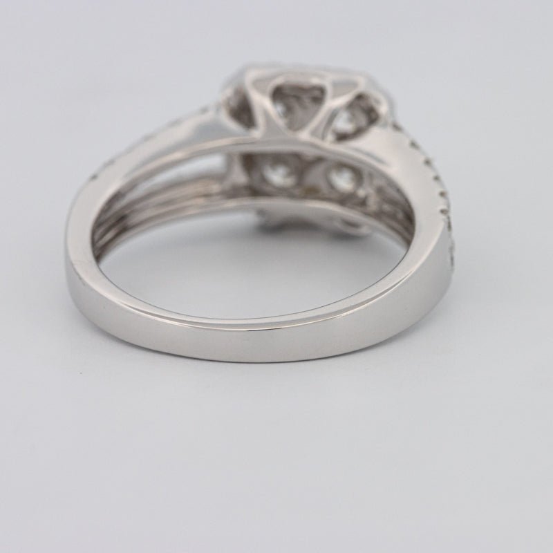 Invisible Square Halo Diamond Ring - ZIZOV DIAMONDS