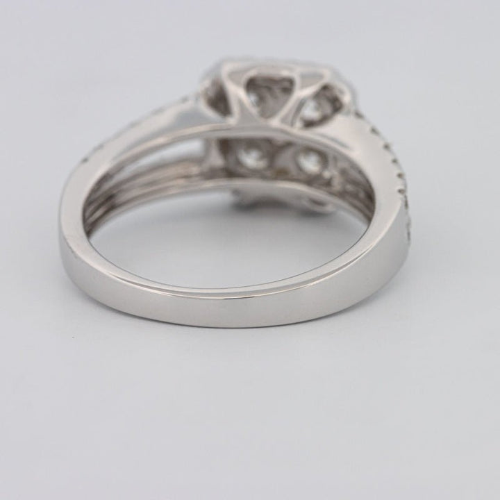 Invisible Square Halo Diamond Ring - ZIZOV DIAMONDS