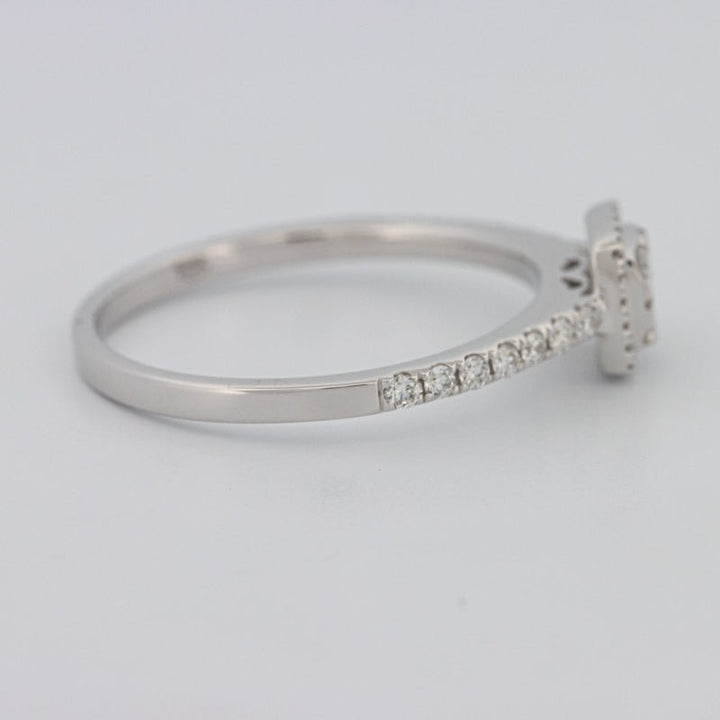 Invisible Square Halo Diamond Ring - ZIZOV DIAMONDS