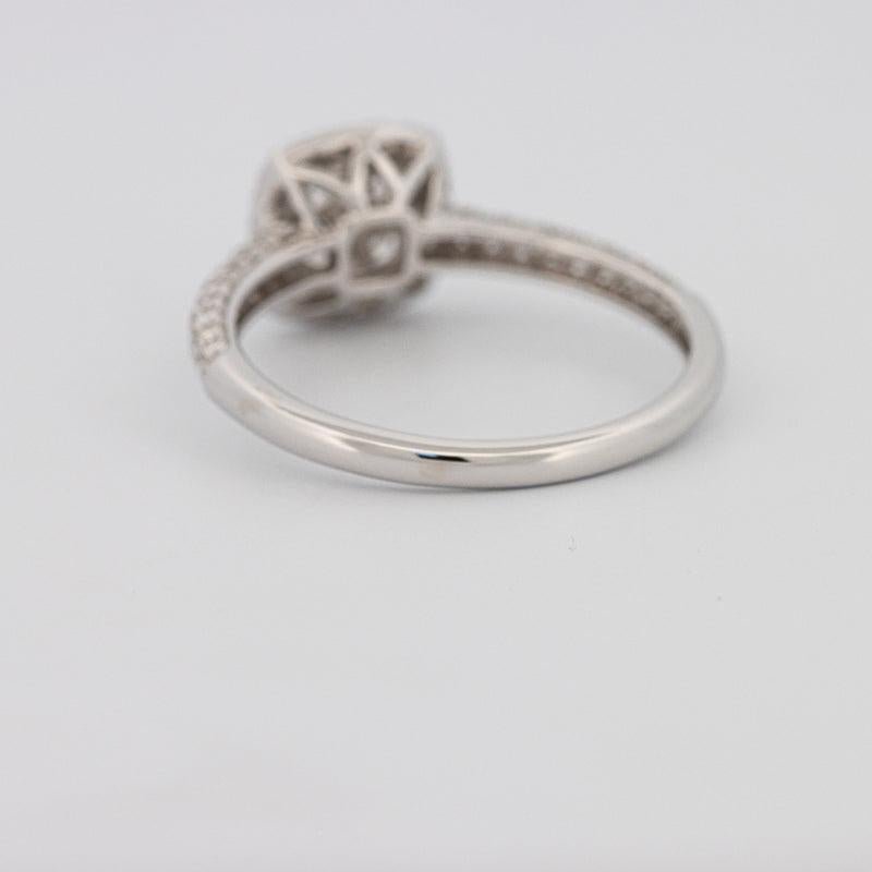 Invisible Square Halo Diamond Ring - ZIZOV DIAMONDS