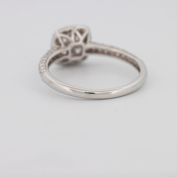 Invisible Square Halo Diamond Ring - ZIZOV DIAMONDS