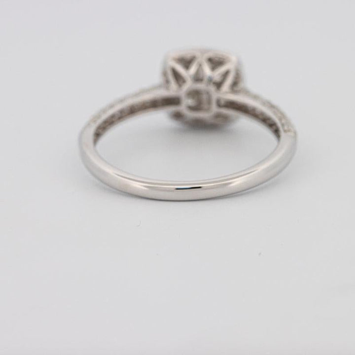 Invisible Square Halo Diamond Ring - ZIZOV DIAMONDS