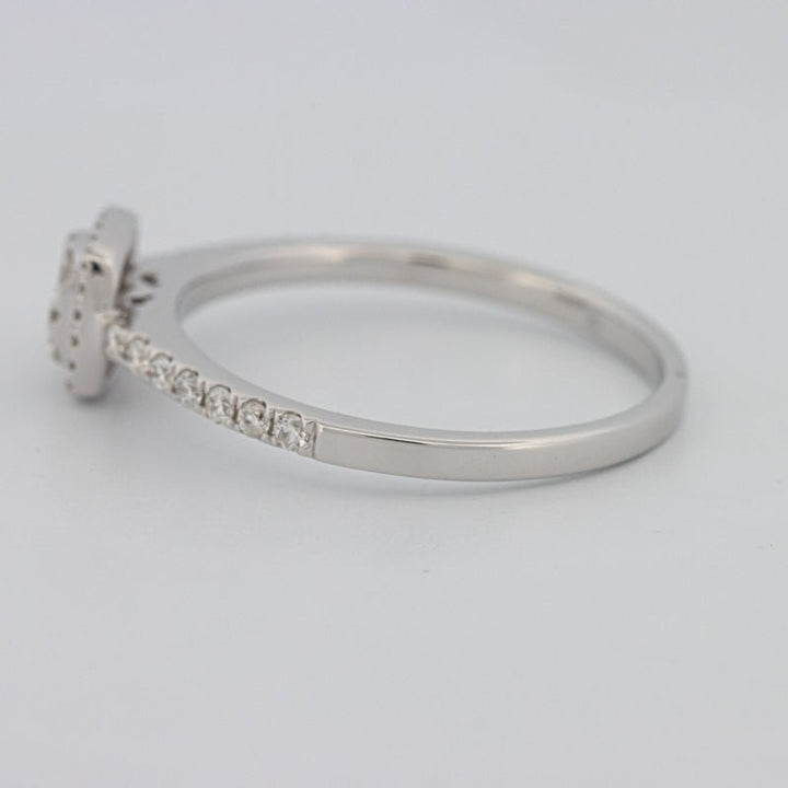 Invisible Square Halo Diamond Ring - ZIZOV DIAMONDS