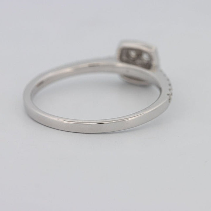 Invisible Square Halo Diamond Ring - ZIZOV DIAMONDS