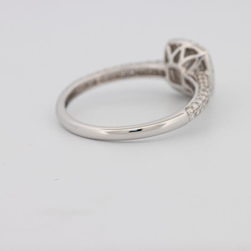 Invisible Square Halo Diamond Ring - ZIZOV DIAMONDS