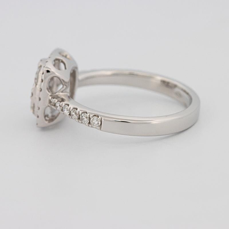 Invisible Square Halo Diamond Ring - ZIZOV DIAMONDS