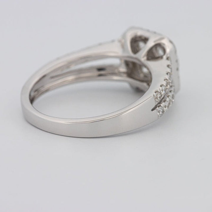 Invisible Square Halo Diamond Ring - ZIZOV DIAMONDS