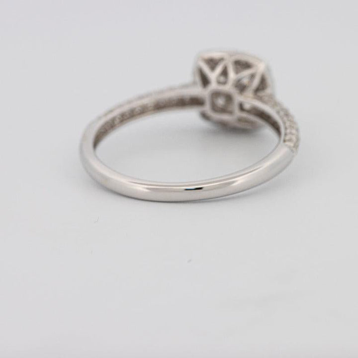 Invisible Square Halo Diamond Ring - ZIZOV DIAMONDS