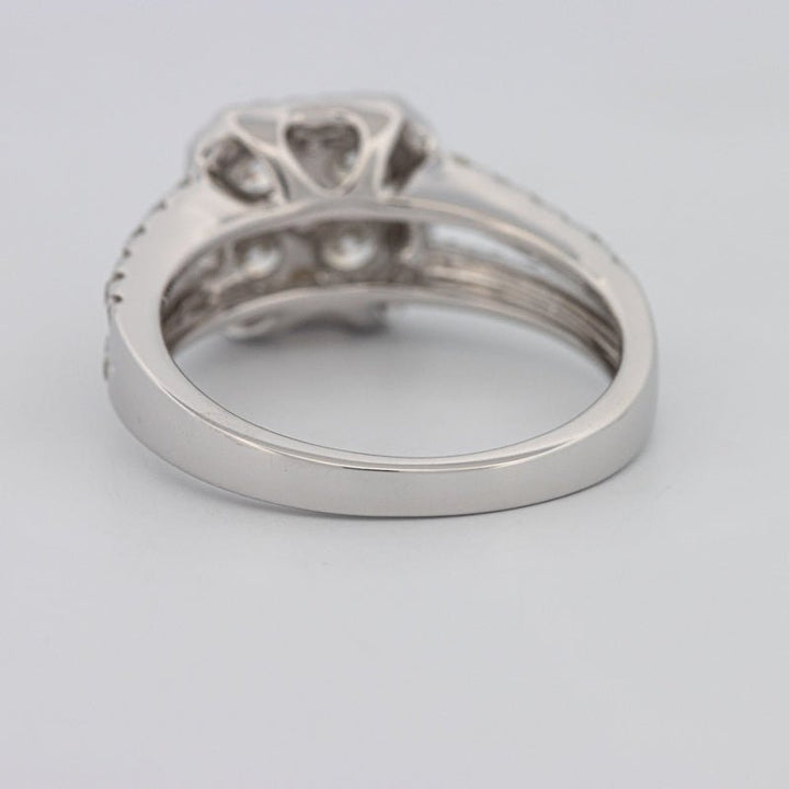 Invisible Square Halo Diamond Ring - ZIZOV DIAMONDS