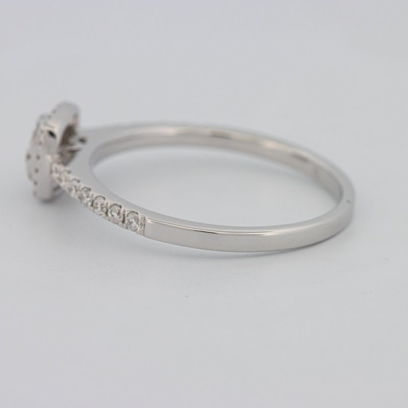 Invisible Square Halo Diamond Ring - ZIZOV DIAMONDS