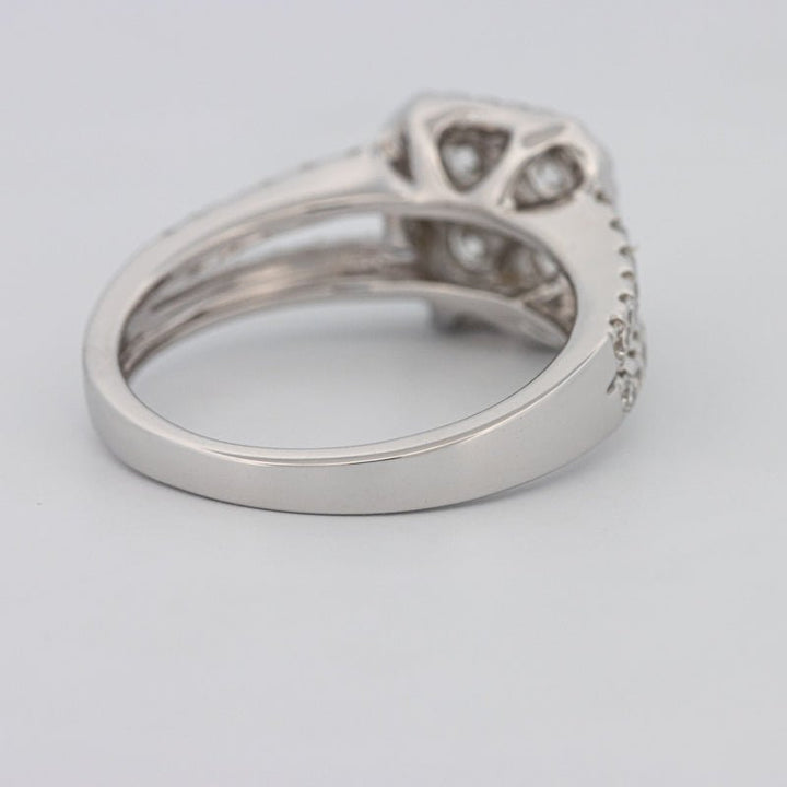 Invisible Square Halo Diamond Ring - ZIZOV DIAMONDS