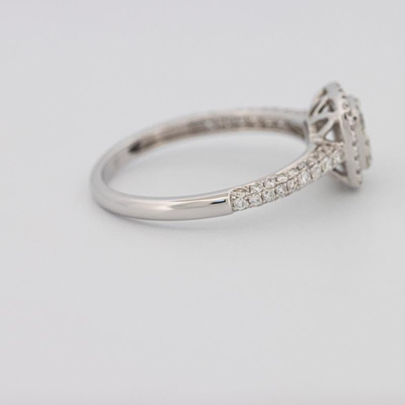 Invisible Square Halo Diamond Ring - ZIZOV DIAMONDS