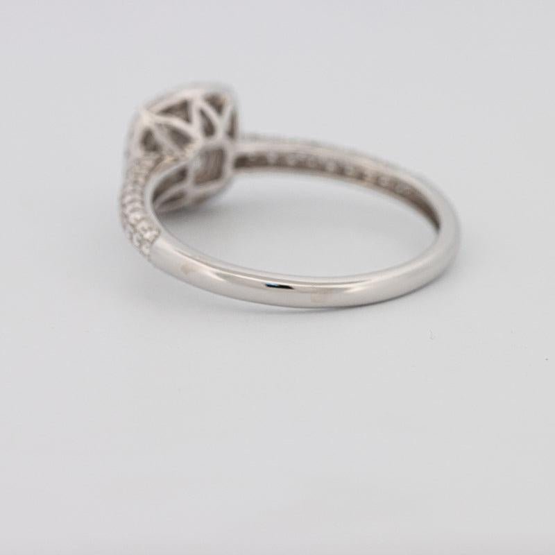 Invisible Square Halo Diamond Ring - ZIZOV DIAMONDS