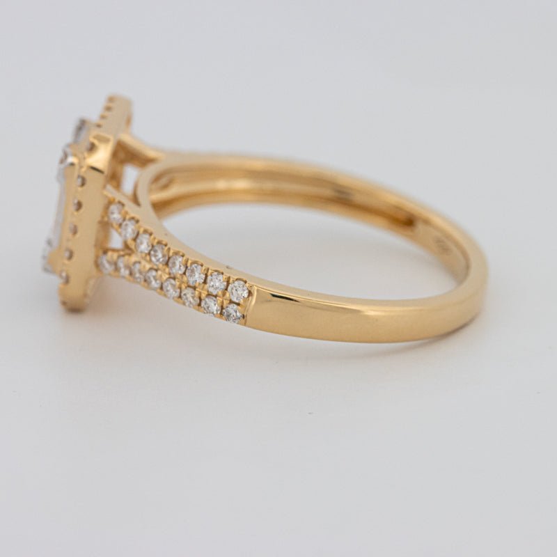 Invisible Square Halo Diamond Ring - ZIZOV DIAMONDS