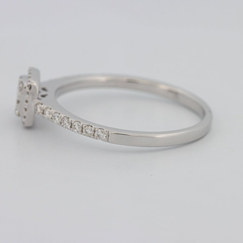 Invisible Square Halo Diamond Ring - ZIZOV DIAMONDS