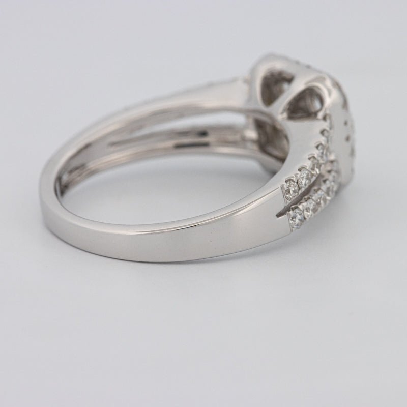 Invisible Square Halo Diamond Ring - ZIZOV DIAMONDS