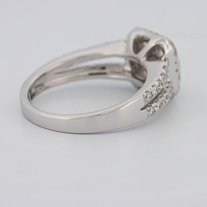 Invisible Square Halo Diamond Ring - ZIZOV DIAMONDS