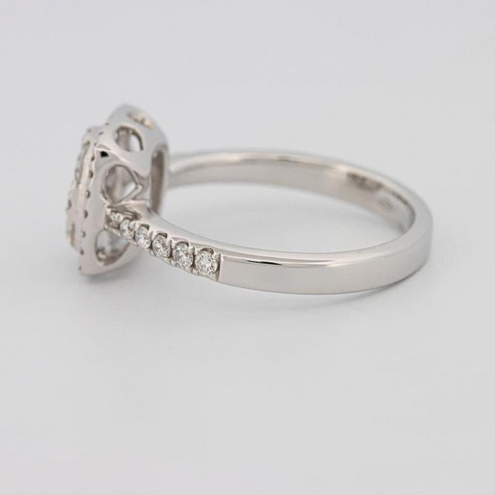 Invisible Square Halo Diamond Ring - ZIZOV DIAMONDS