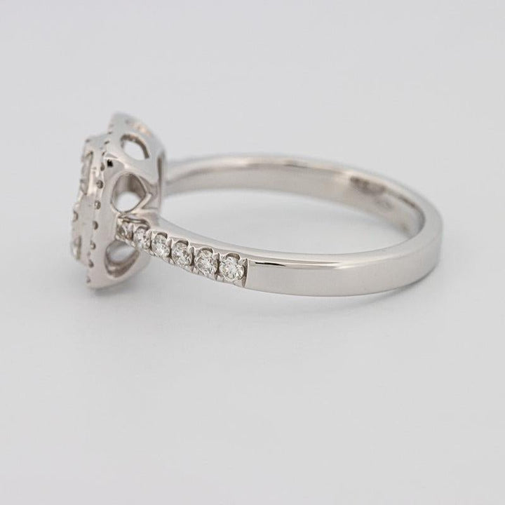 Invisible Square Halo Diamond Ring - ZIZOV DIAMONDS