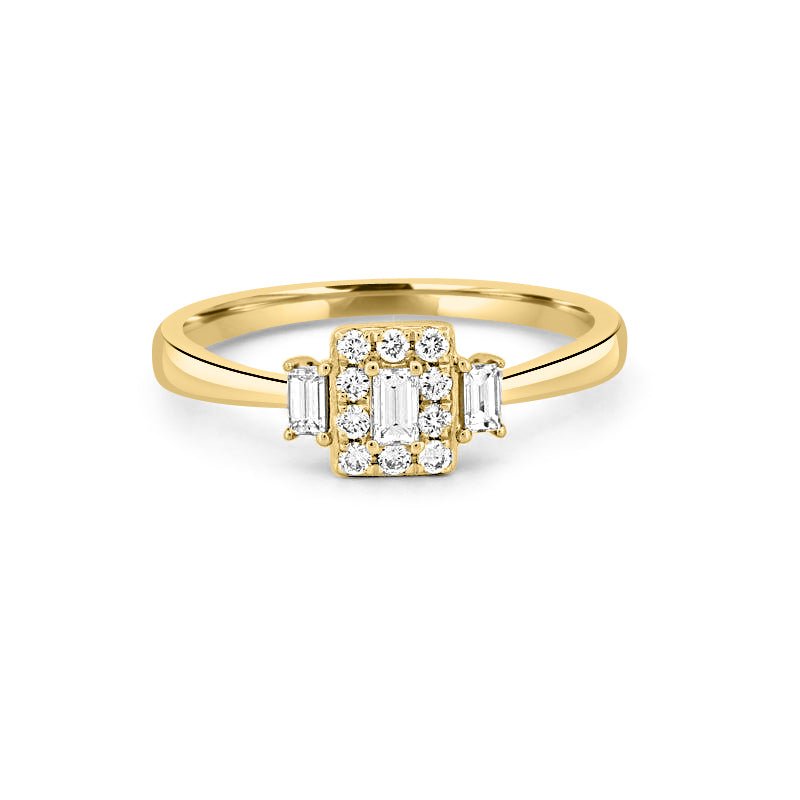 Invisible Trilogy Ring - ZIZOV DIAMONDS