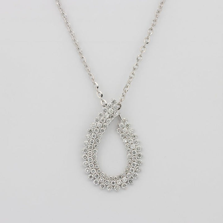 "Laurel" Diamond Pendant - ZIZOV DIAMONDS