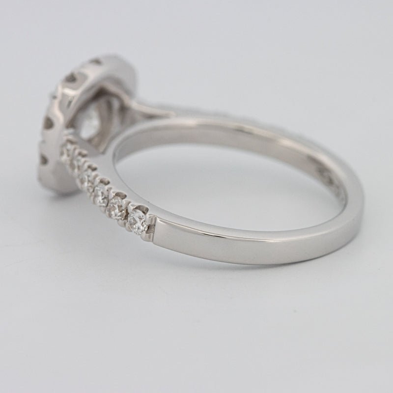 "Luna" Halo Solitaire - ZIZOV DIAMONDS