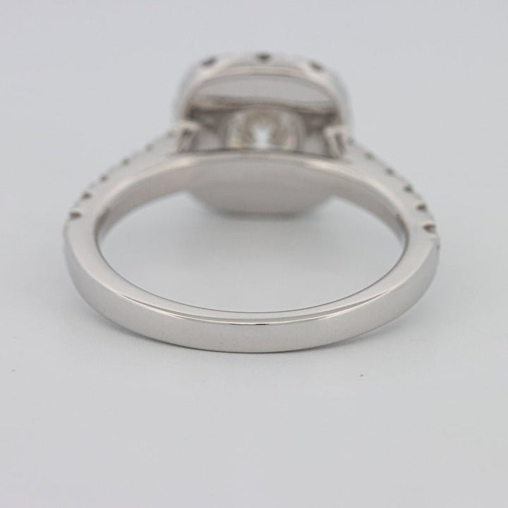 "Luna" Halo Solitaire - ZIZOV DIAMONDS