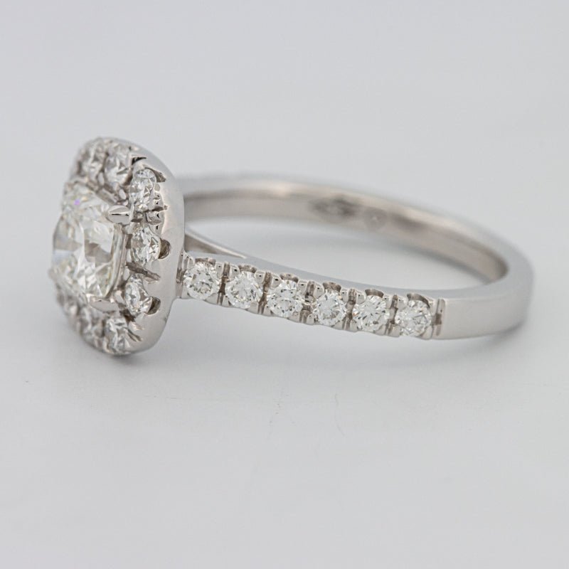 "Luna" Halo Solitaire - ZIZOV DIAMONDS