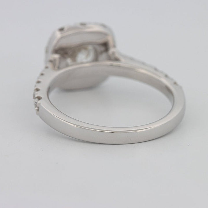 "Luna" Halo Solitaire - ZIZOV DIAMONDS