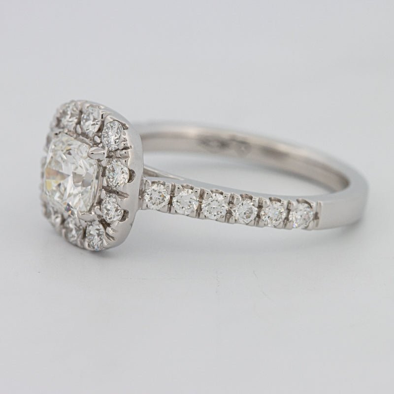 "Luna" Halo Solitaire - ZIZOV DIAMONDS