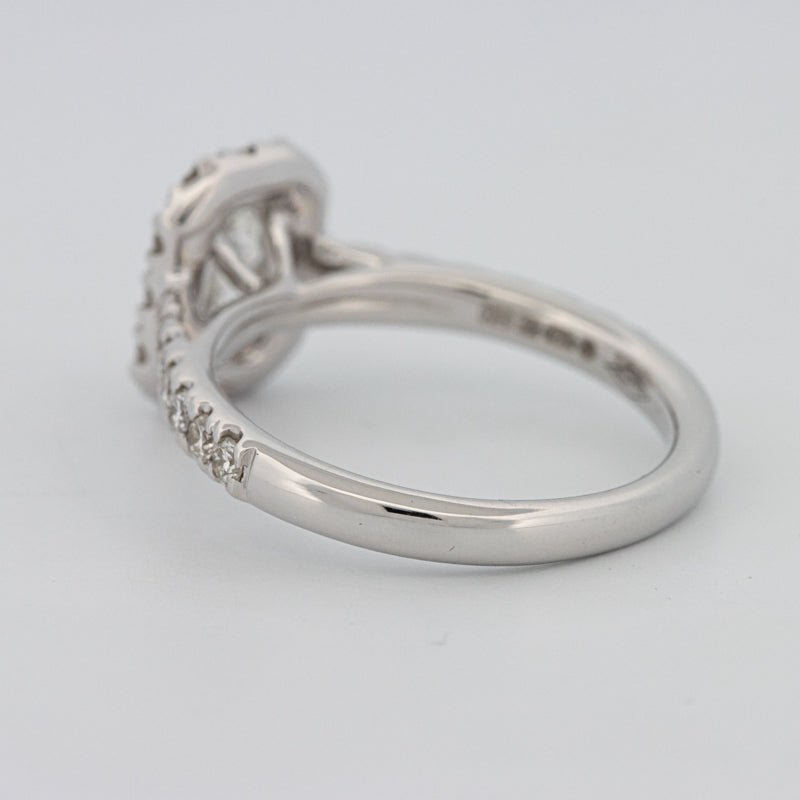 "Manal" Halo Solitaire - ZIZOV DIAMONDS