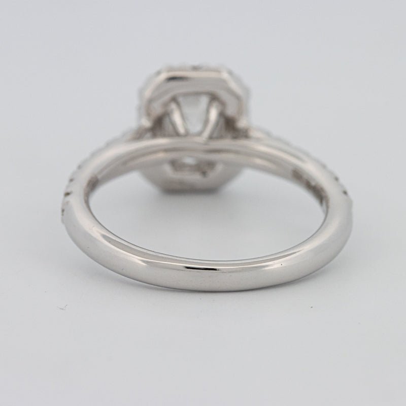 "Manal" Halo Solitaire - ZIZOV DIAMONDS