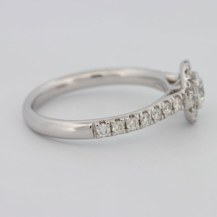 "Mathilda" Halo Solitaire - ZIZOV DIAMONDS