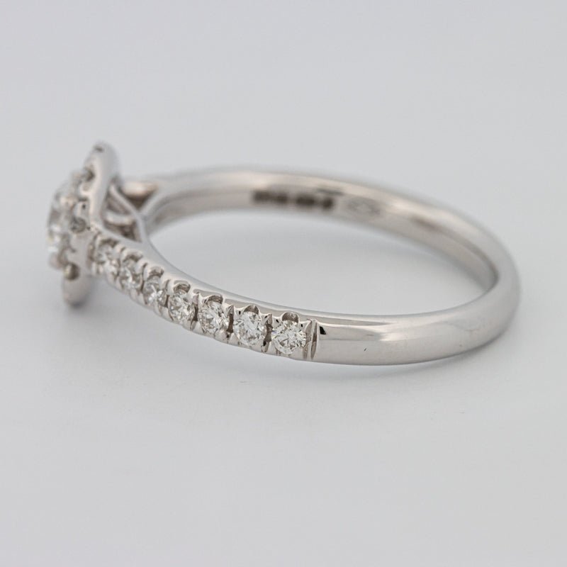 "Mathilda" Halo Solitaire - ZIZOV DIAMONDS