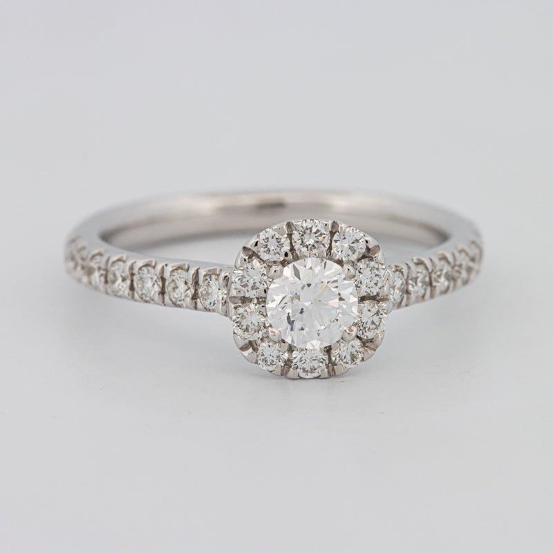 "Mathilda" Halo Solitaire - ZIZOV DIAMONDS