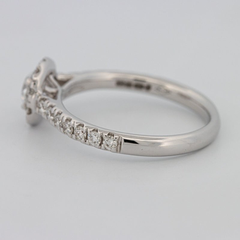 "Mathilda" Halo Solitaire - ZIZOV DIAMONDS