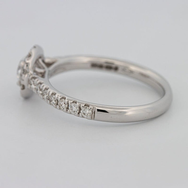 "Mathilda" Halo Solitaire - ZIZOV DIAMONDS