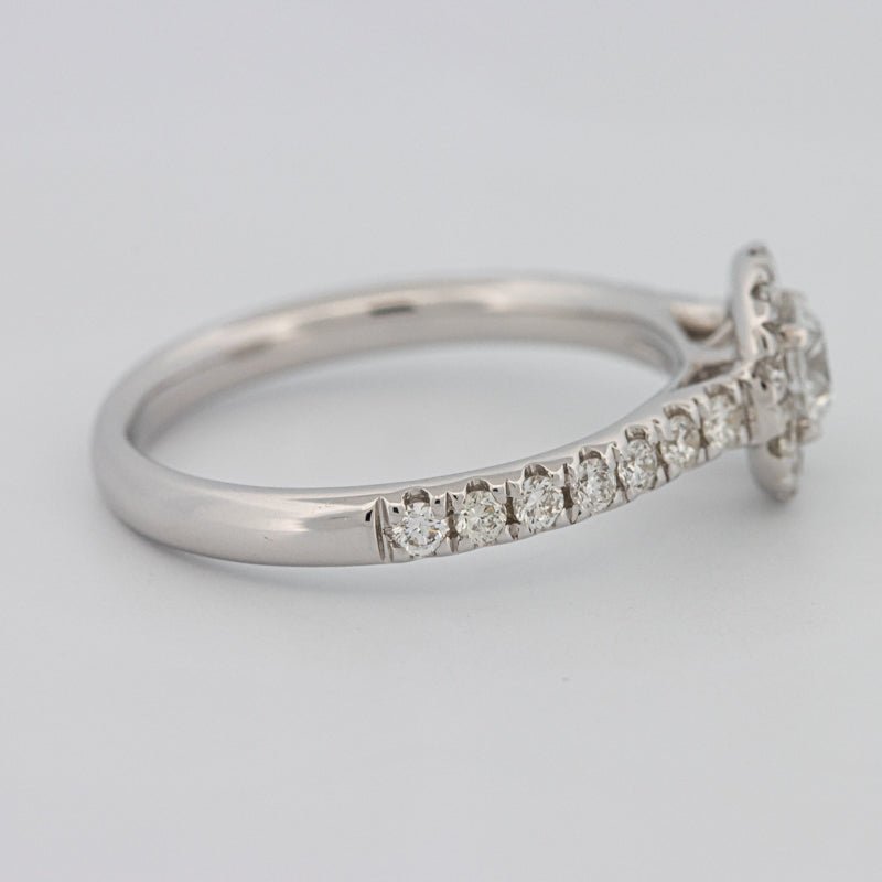 "Mathilda" Halo Solitaire - ZIZOV DIAMONDS