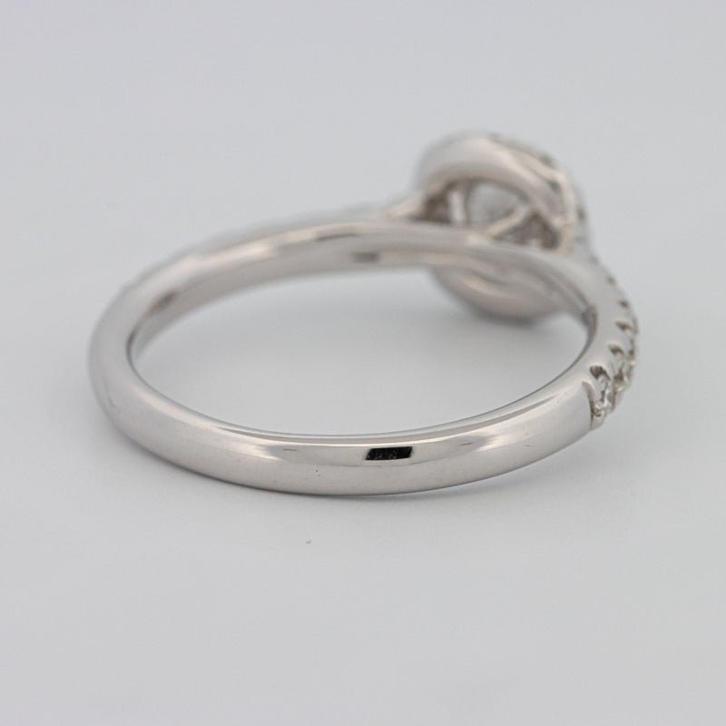 "Mathilda" Halo Solitaire - ZIZOV DIAMONDS