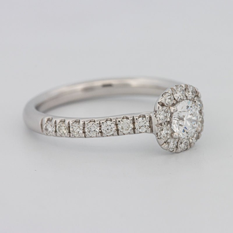 "Mathilda" Halo Solitaire - ZIZOV DIAMONDS