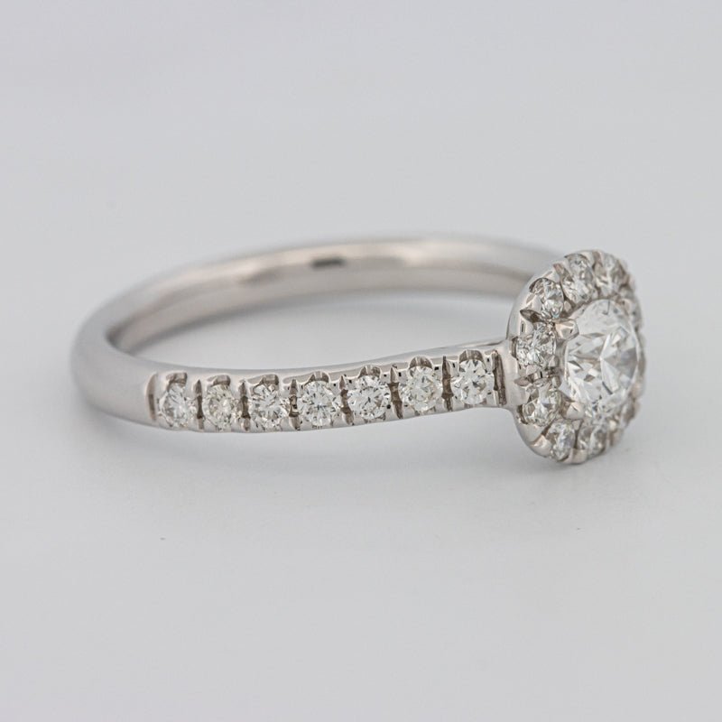 "Mathilda" Halo Solitaire - ZIZOV DIAMONDS
