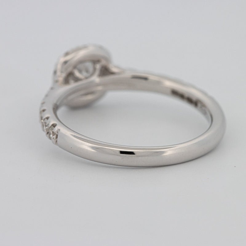 "Mathilda" Halo Solitaire - ZIZOV DIAMONDS