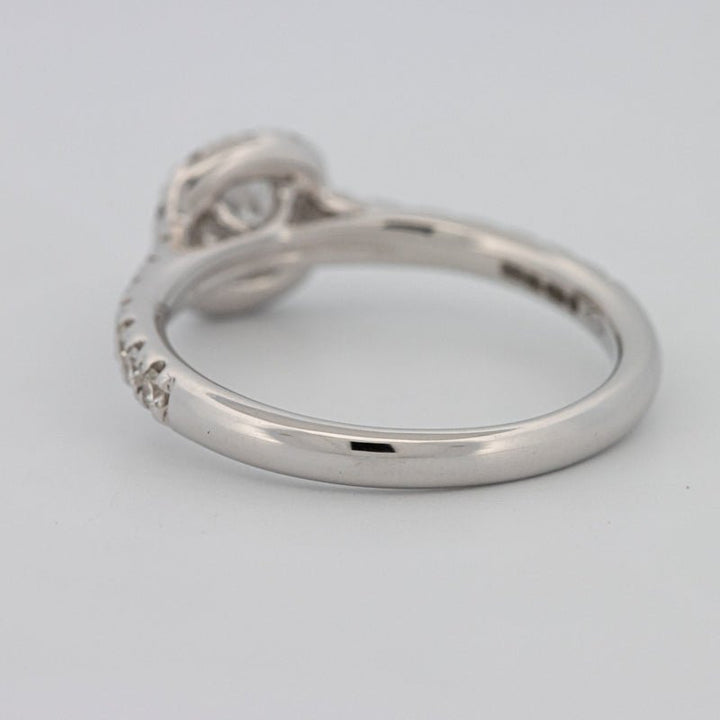 "Mathilda" Halo Solitaire - ZIZOV DIAMONDS