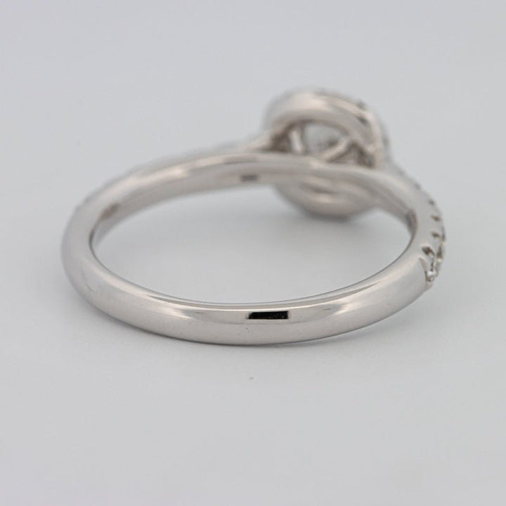 "Mathilda" Halo Solitaire - ZIZOV DIAMONDS