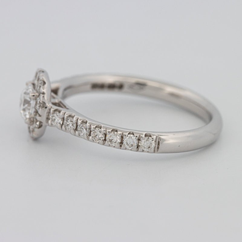 "Mathilda" Halo Solitaire - ZIZOV DIAMONDS