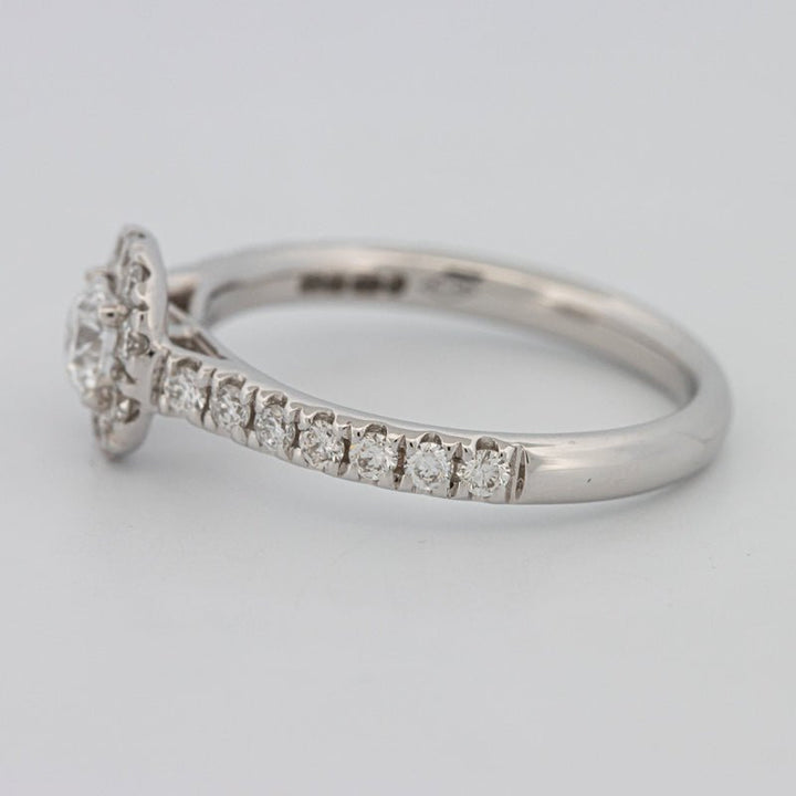 "Mathilda" Halo Solitaire - ZIZOV DIAMONDS