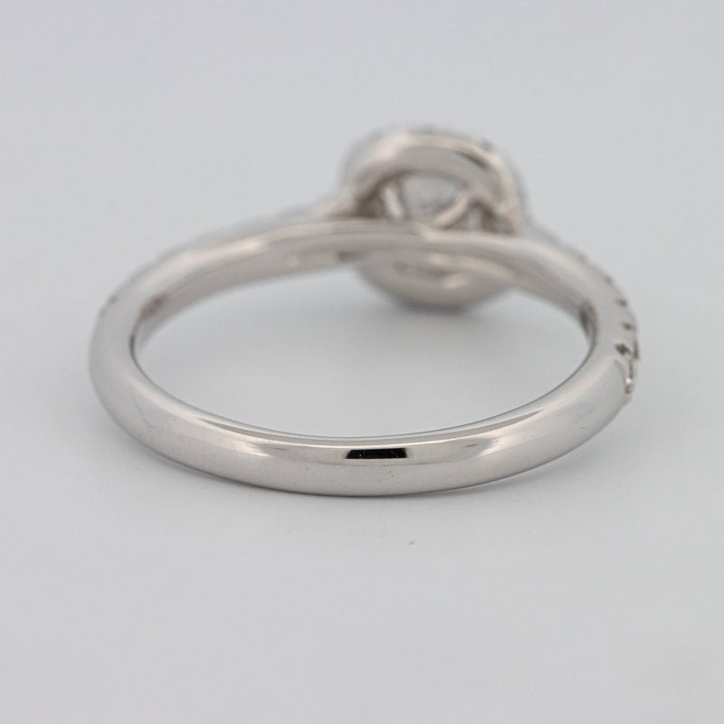 "Mathilda" Halo Solitaire - ZIZOV DIAMONDS