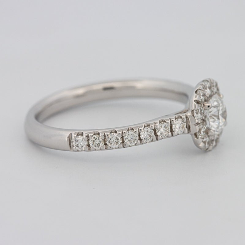 "Mathilda" Halo Solitaire - ZIZOV DIAMONDS