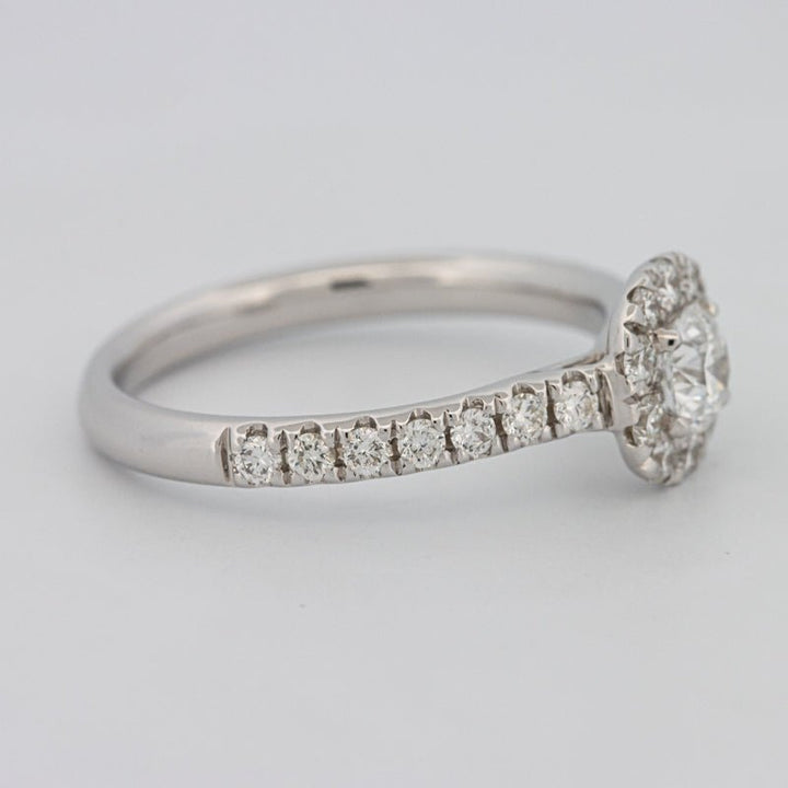"Mathilda" Halo Solitaire - ZIZOV DIAMONDS